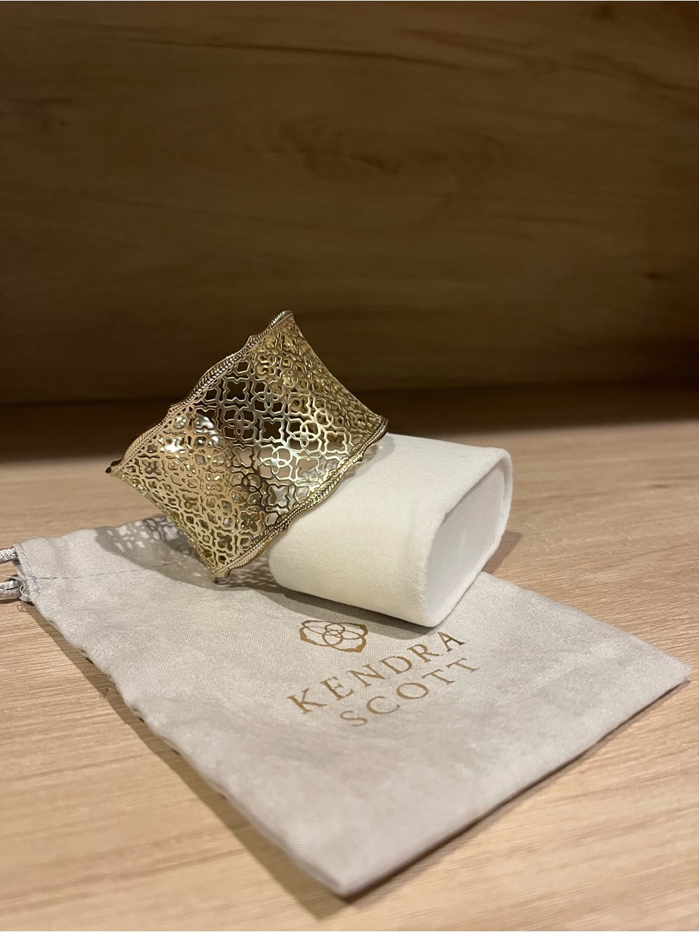 Kendra Scott Gold Filigree Cuff